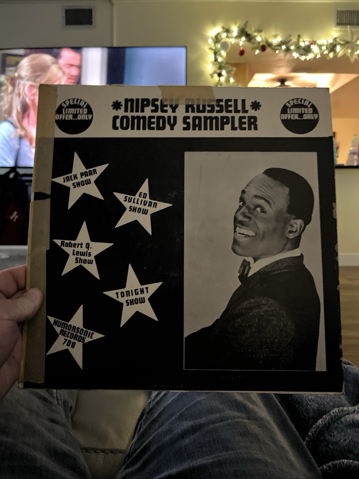 Nipsey Russell Comedy Sampler LP Vinyl Humorsonic Records Comedy Edition
