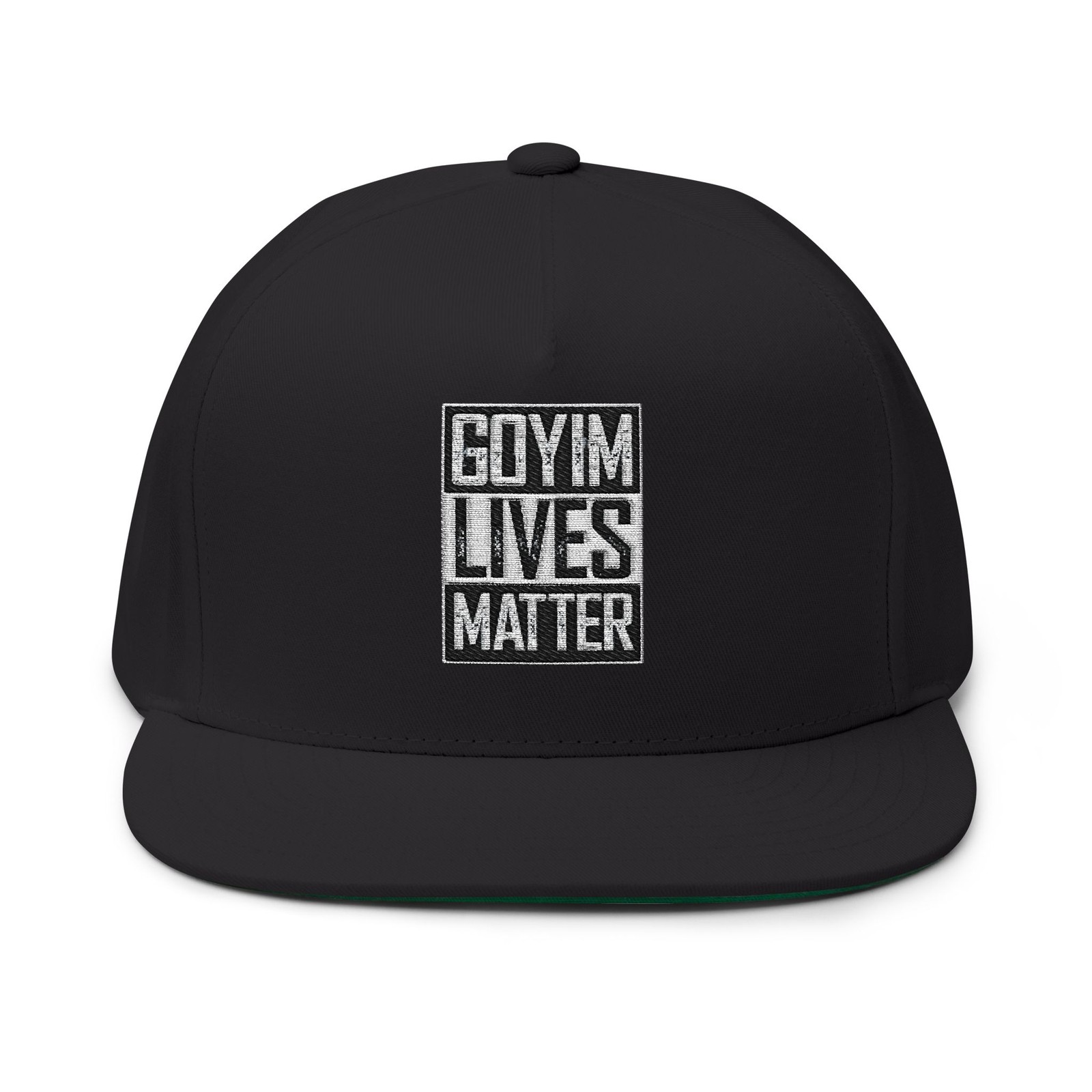 Goyim Lives Matter Snapback Hat | Embroidered Statement Cap