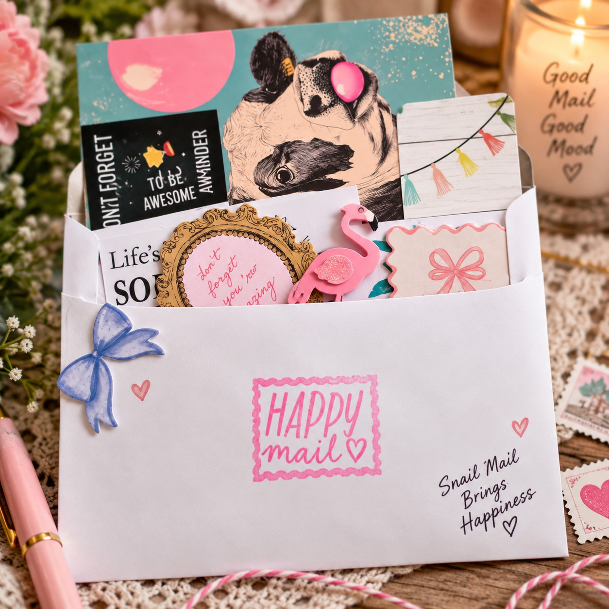 HAPPY MAIL SNAIL MAIL
