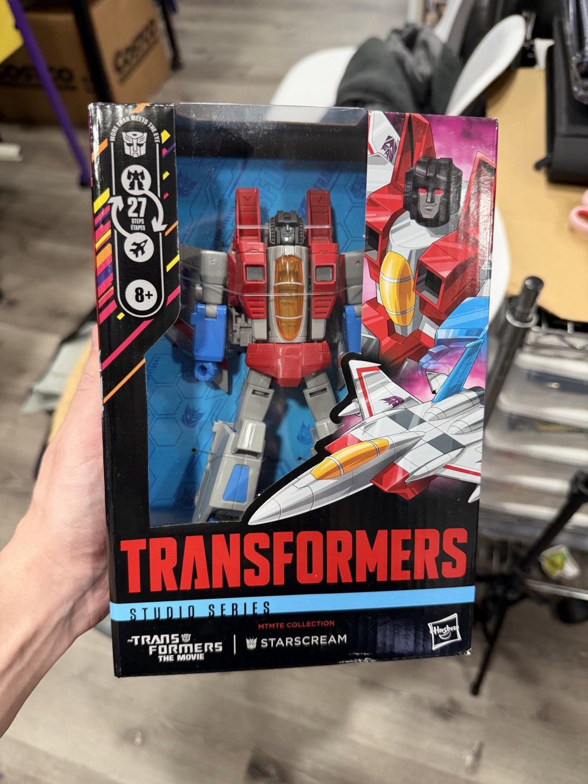 Hasbro Transformers Studio Series 86 MTMTE STARSCREAM new Target Exclusive Hasbro Transformers Studio Series 86 MTMTE STARSCREAM new Target Exclusive