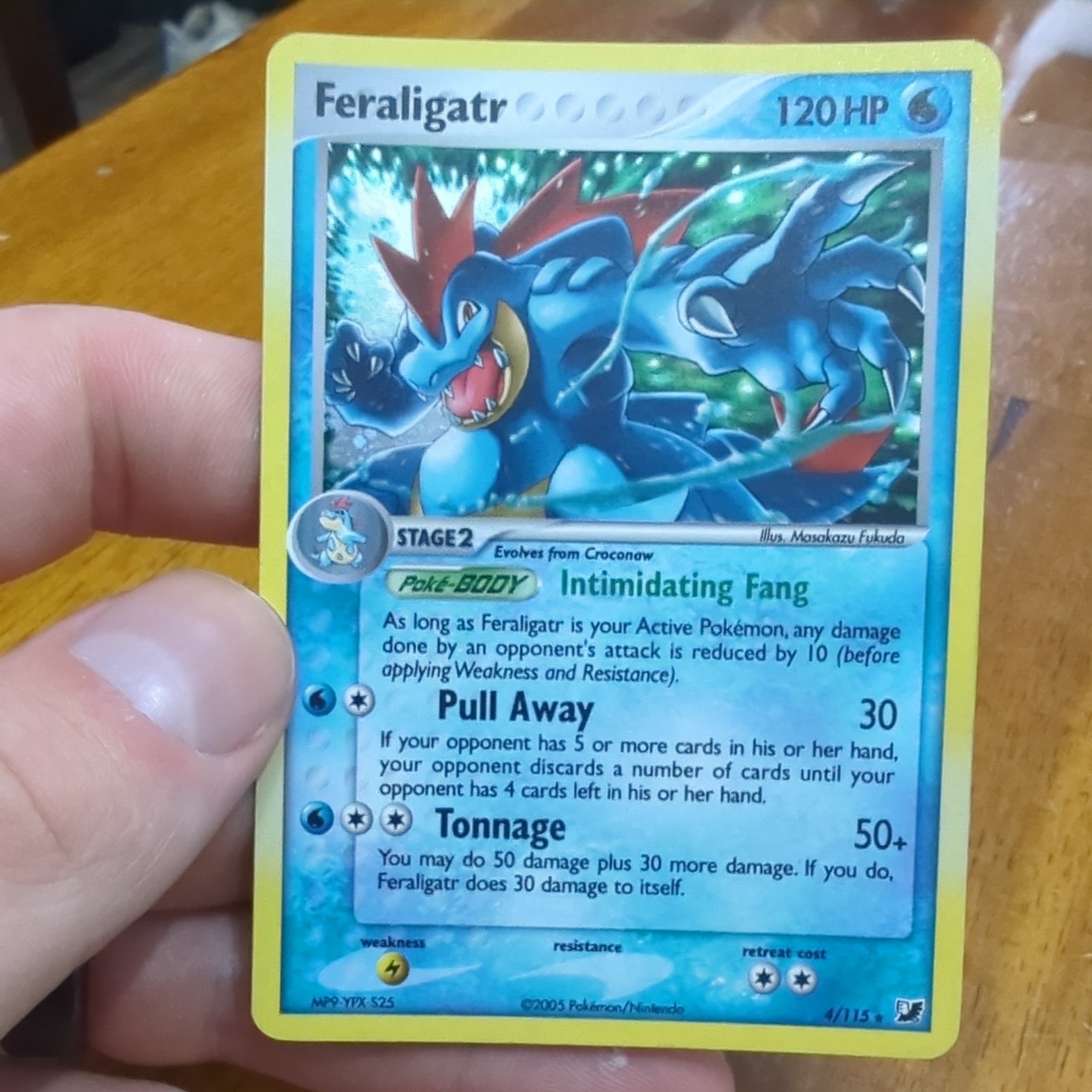 Feraligatr - 4/115 - EX Unseen Forces Holo Rare - NM - Pokemon TCG Feraligatr - 4/115 - EX Unseen Forces Holo Rare - NM - Pokemon TCG