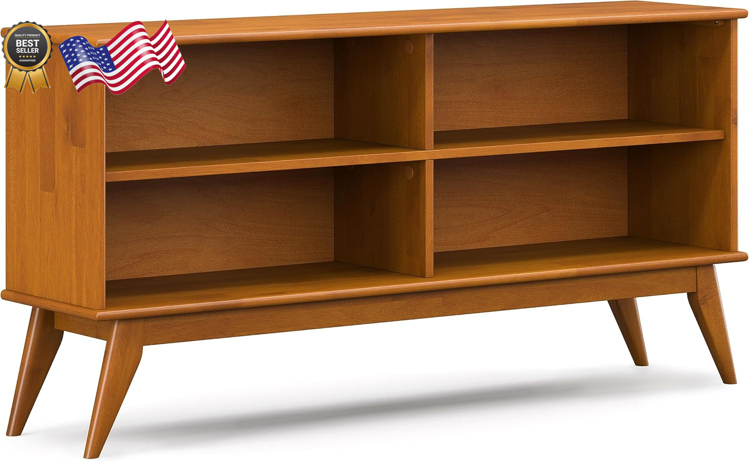 Mid-Century Modern Draper Bookcase - 30\