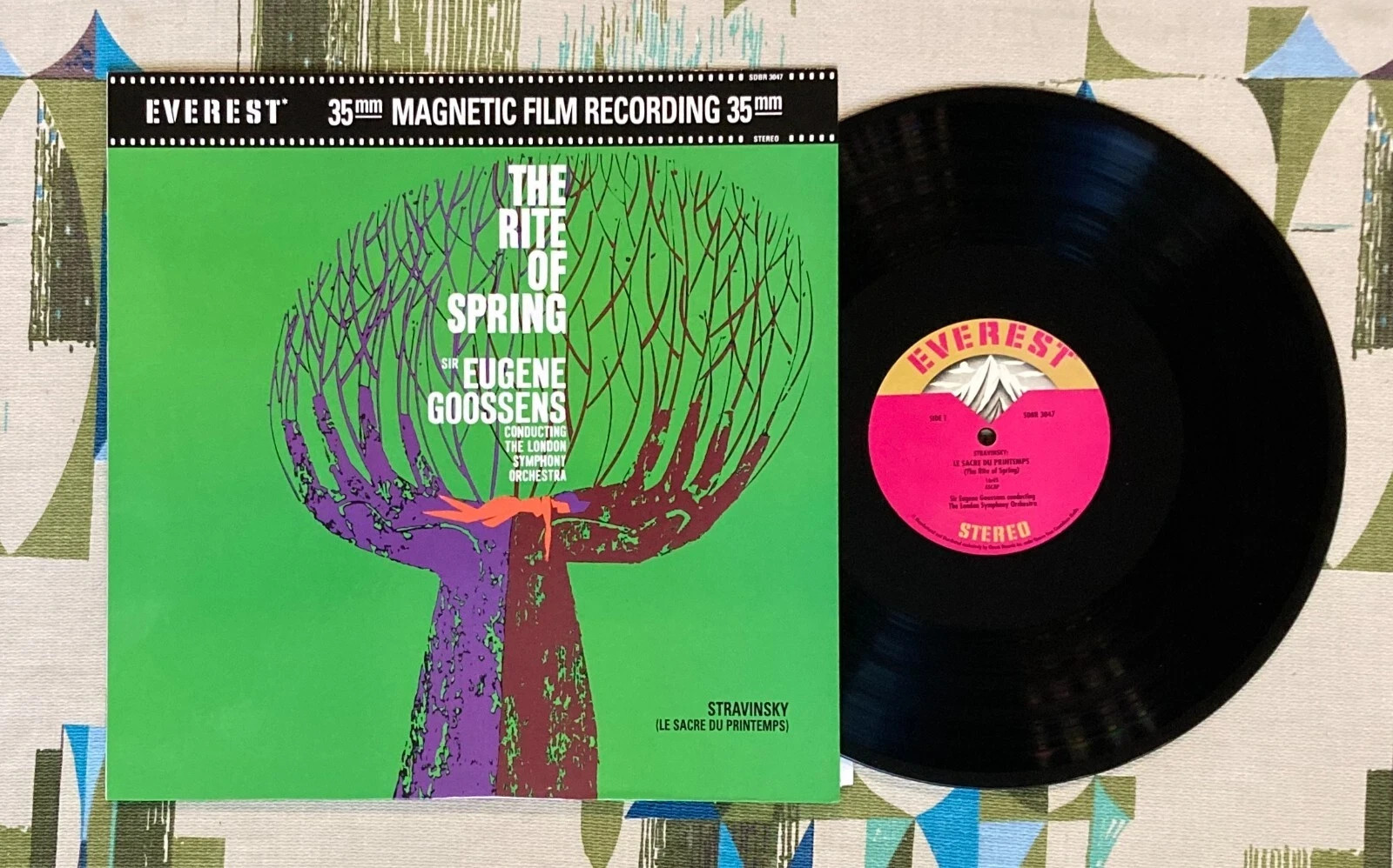 Stravinsky Goosens LSP LP The Rite of Spring 200-Gram Classic Records M-/M-