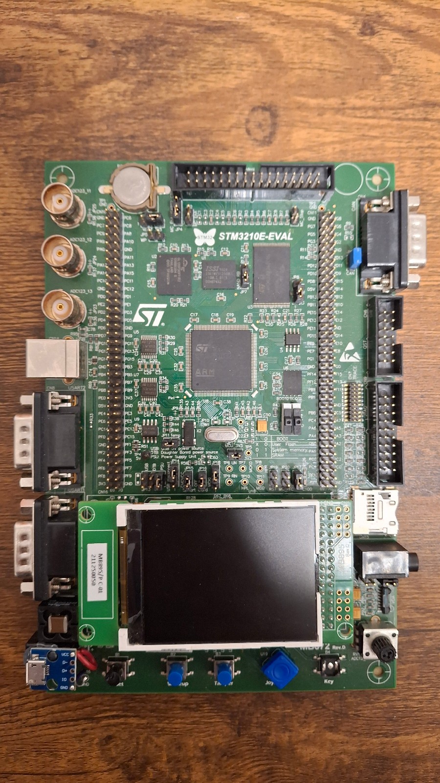 ST Micro Electronics STM3210E-EVAL Evaluation Board + Micro USB connector ST Micro Electronics STM3210E-EVAL Evaluation Board + Micro USB connector