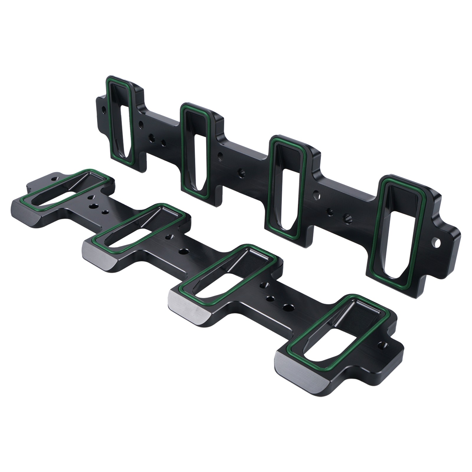 For LS Cathedral Port Cylinder Head to Rectangle Port Intake Manifold Adapter 1x