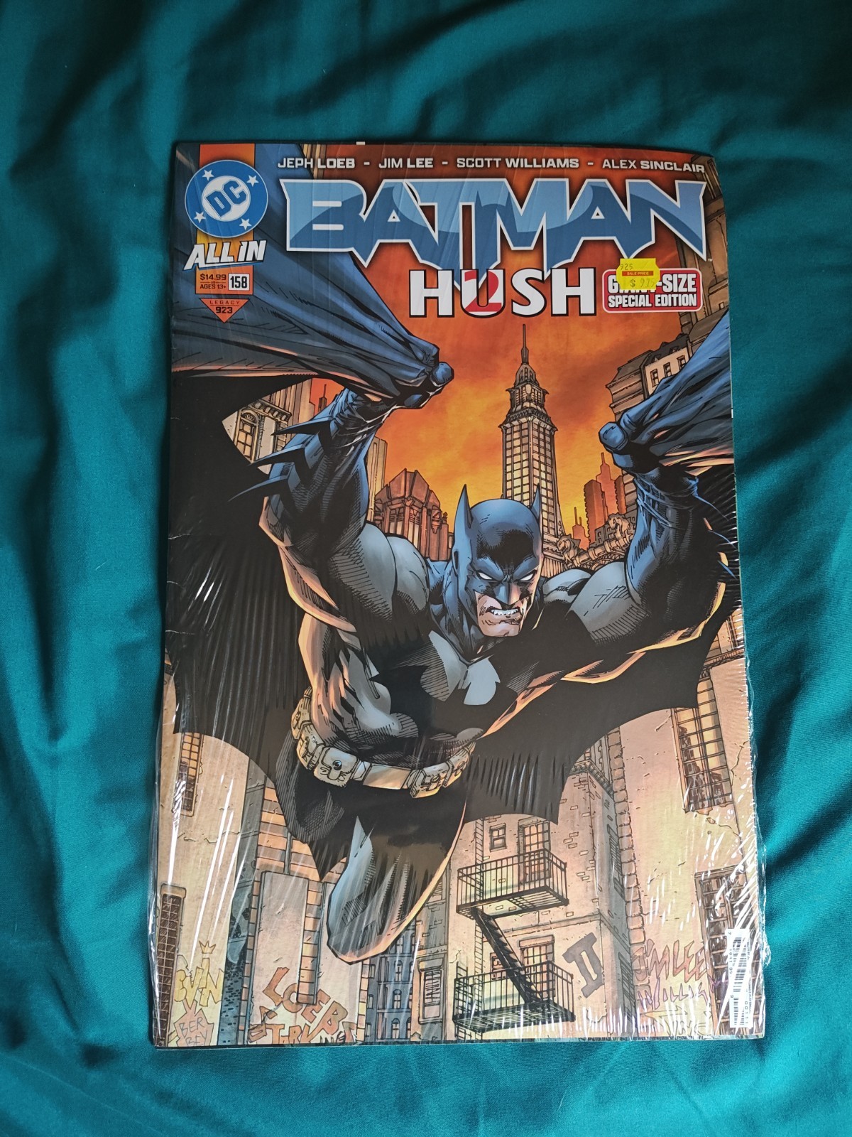 BATMAN #158 JIM LEE HUSH 2 H2SH Giant Size Special Edition Comic Book Sealed