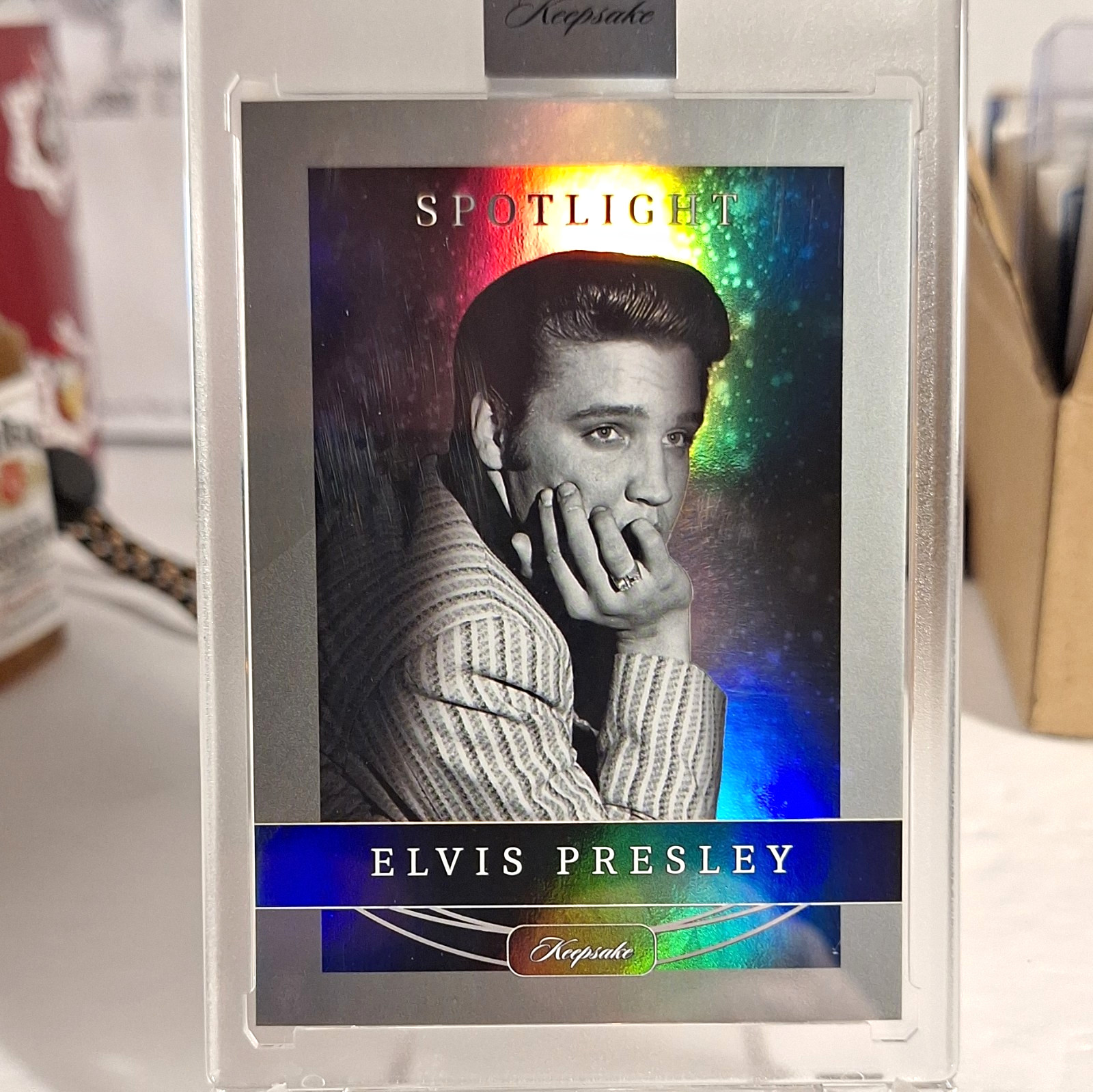 Super Products Inc. 2026 Keepsake Edition Spotlight Elvis Presley #18 158/200