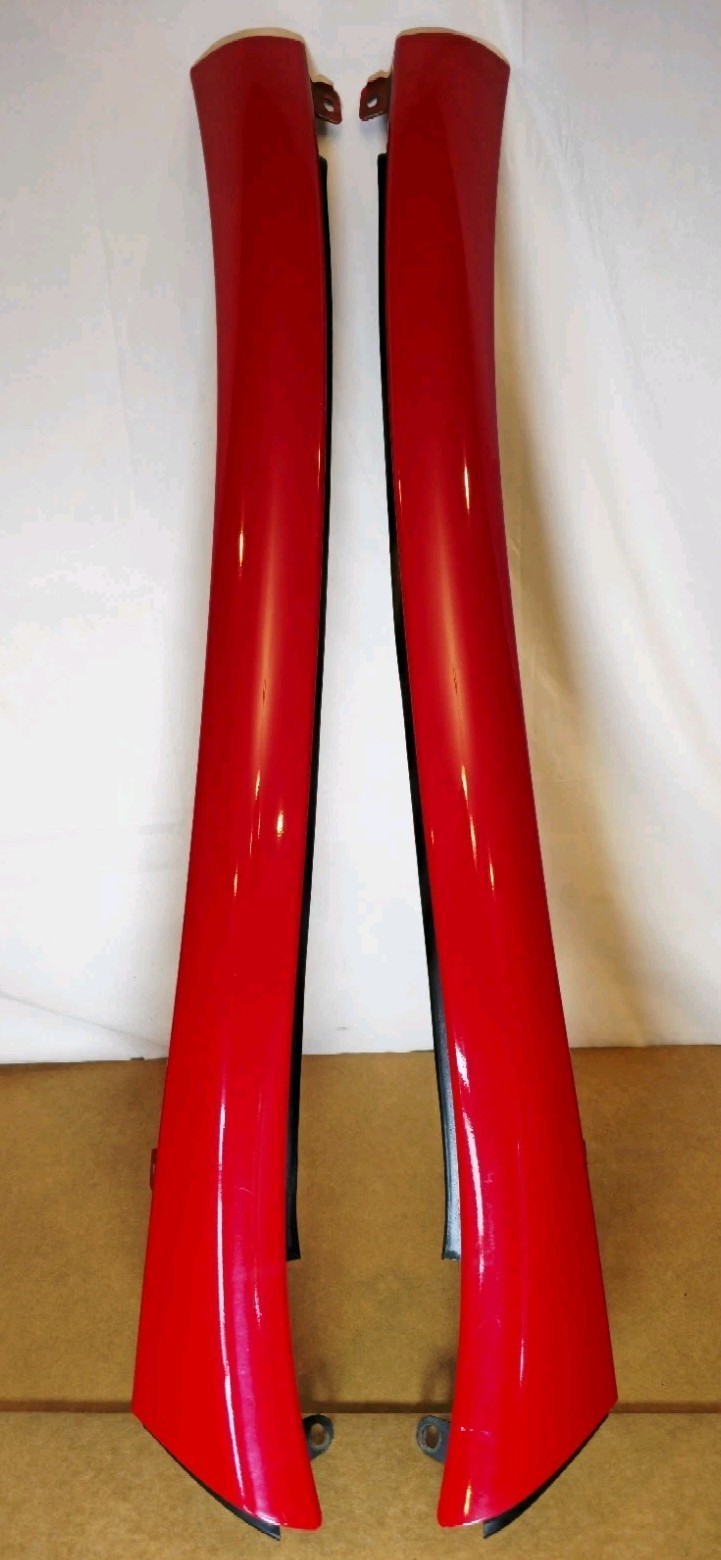 06 - 12 Mitsubishi Eclipse A Pillar Windshield Trim P18 PURE RED GREAT CONDITION