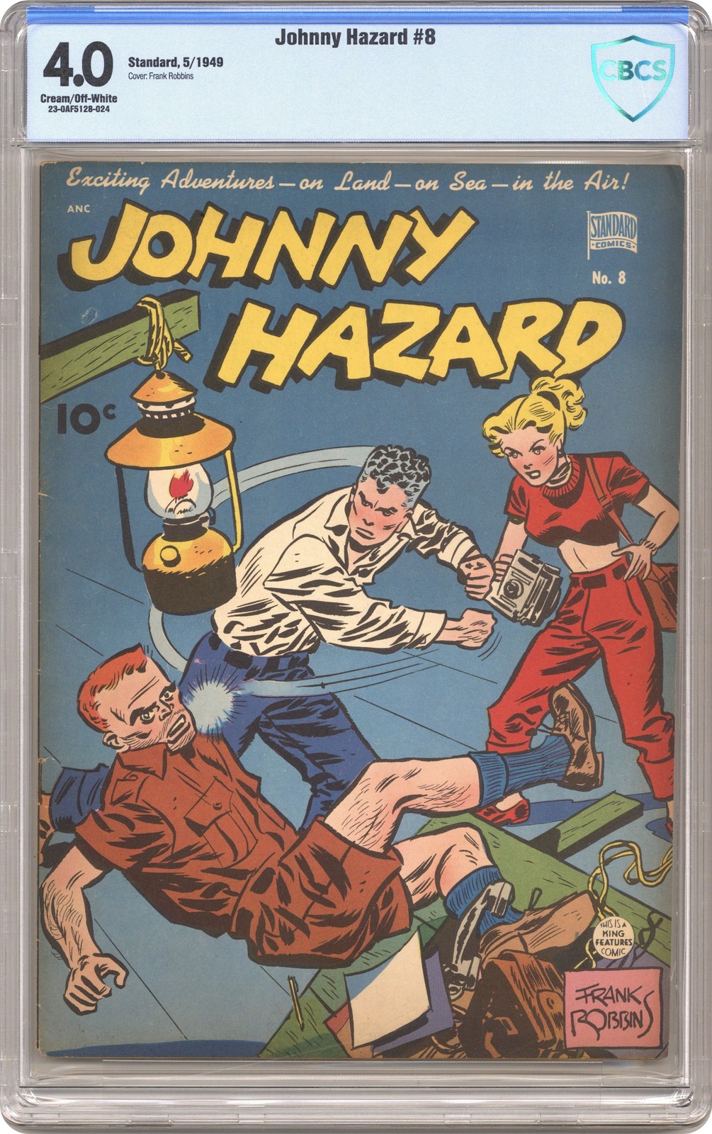 Johnny Hazard #8 CBCS 4.0 1949 23-0AF5128-024
