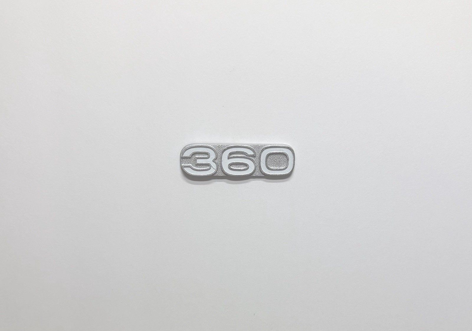 1972 Yamaha RT2 360 Oil Tank Emblem Oem After Market