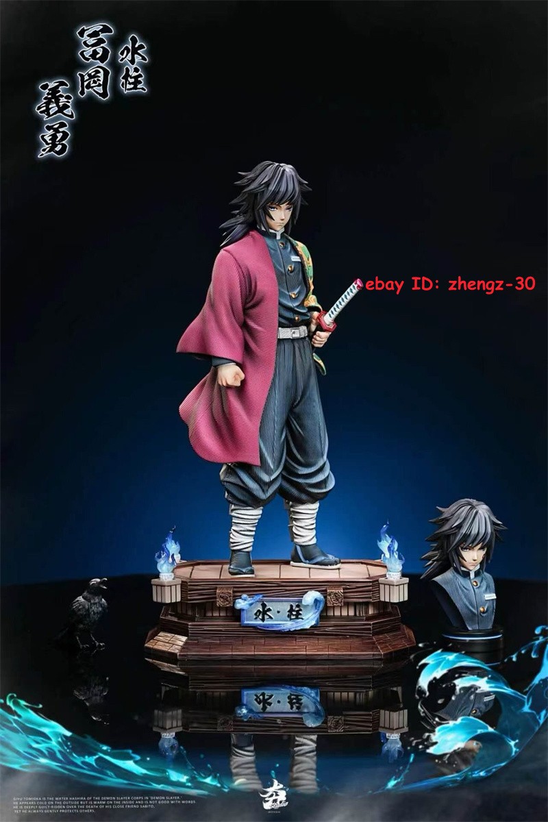 H34CM Hang Studio 1/6 Demon Slayer Tomioka Giyuu Statue Figure Model Collectible