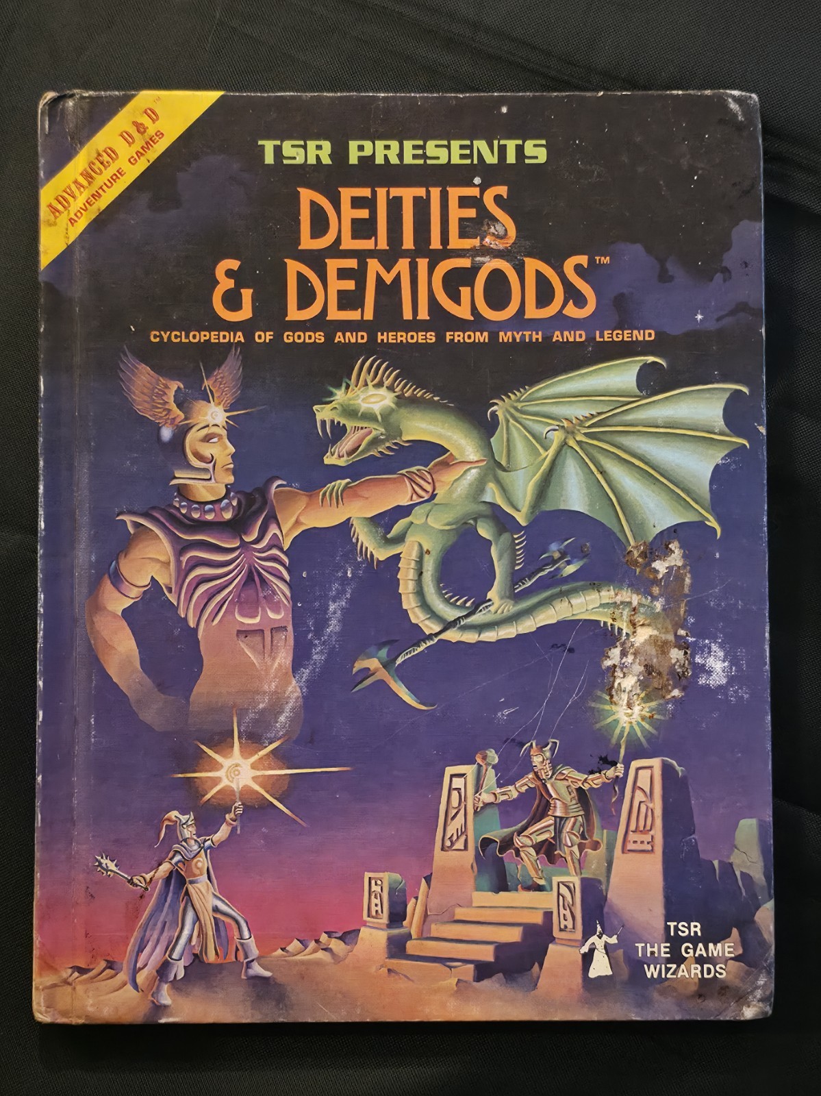 AD&D Deities & Demigods 1980 2nd Print 144 pages Cthulhu Melnibonean TSR Ward AD&D Deities & Demigods 1980 2nd Print 144 pages Cthulhu Melnibonean TSR Ward
