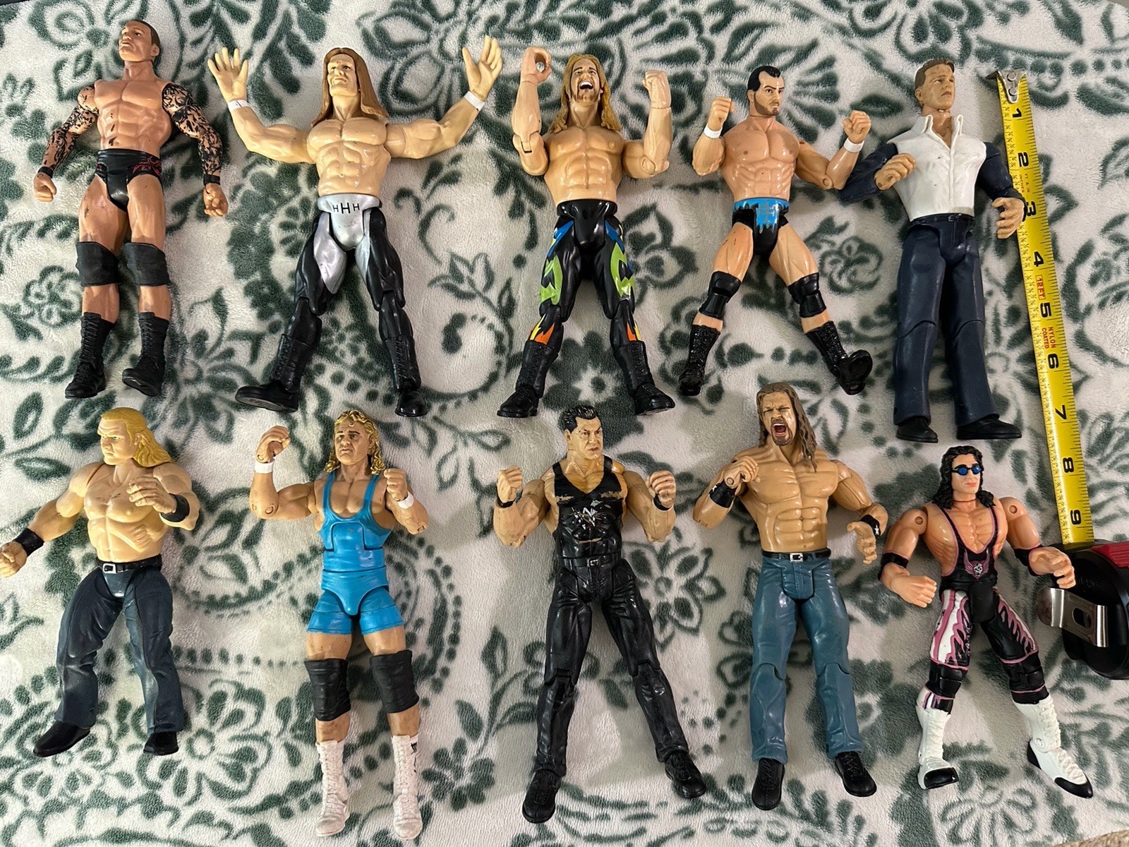 Lot of 10 Loose Vintage WWE / WWF Action Figures – Jakks Pacific