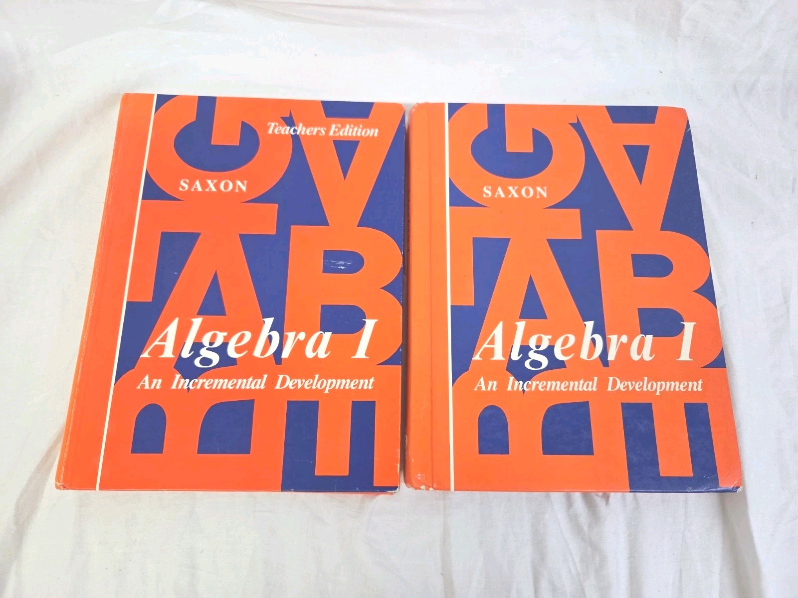 Saxon Algebra 1 Set: Student + Teacher Edition - VERY GOOD Saxon Algebra 1 Set: Student + Teacher Edition - VERY GOOD