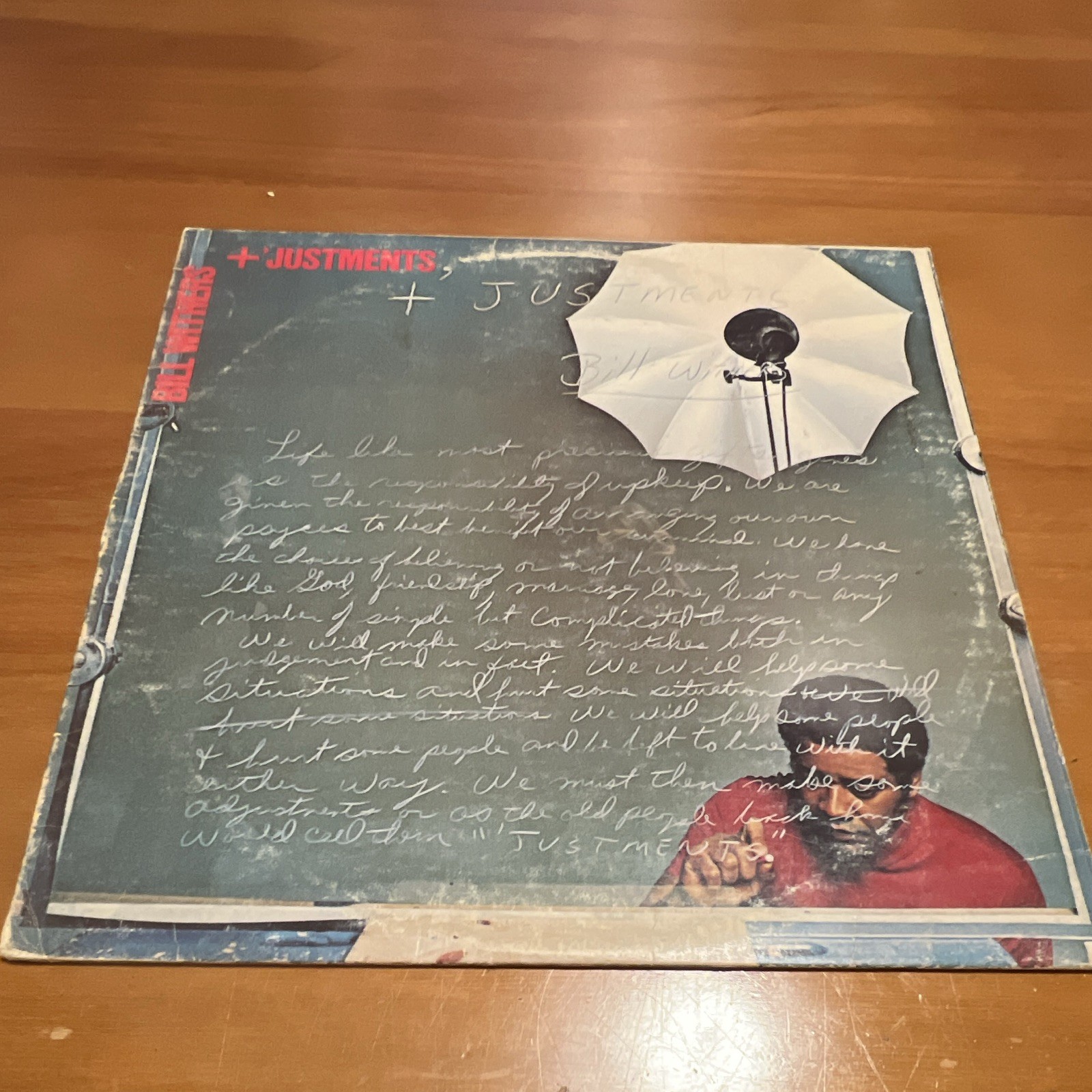 Bill Withers + Justments 1974 Sussex SRA 8032 12\