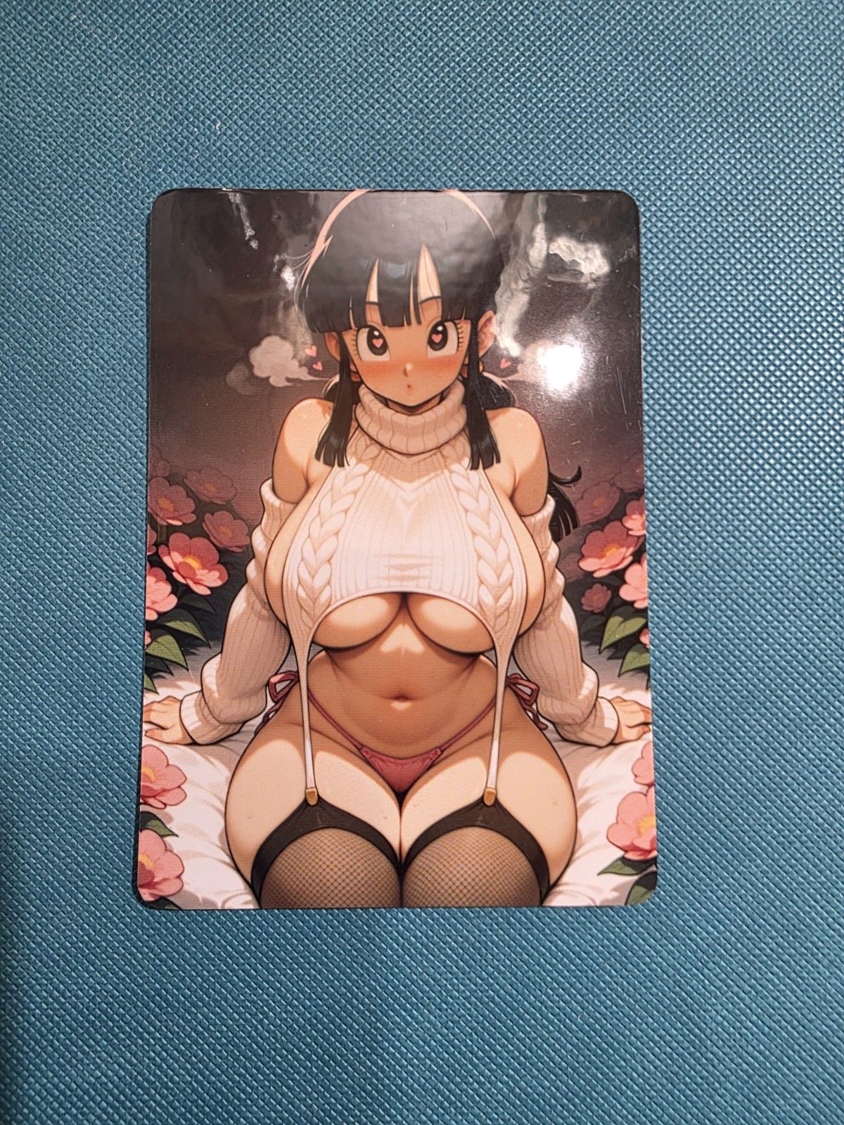 Double Sided Beautiful Waifu Card - Chi Chi -Custom DIY Fan Art Card Double Sided Beautiful Waifu Card - Chi Chi -Custom DIY Fan Art Card
