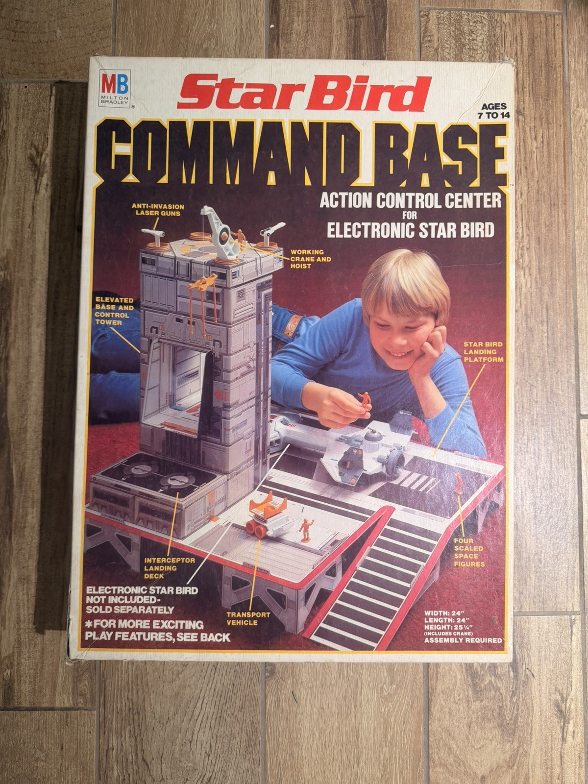 1978 Milton Bradley Star Bird Command Base Action Control Center Vintage Rare 1978 Milton Bradley Star Bird Command Base Action Control Center Vintage Rare