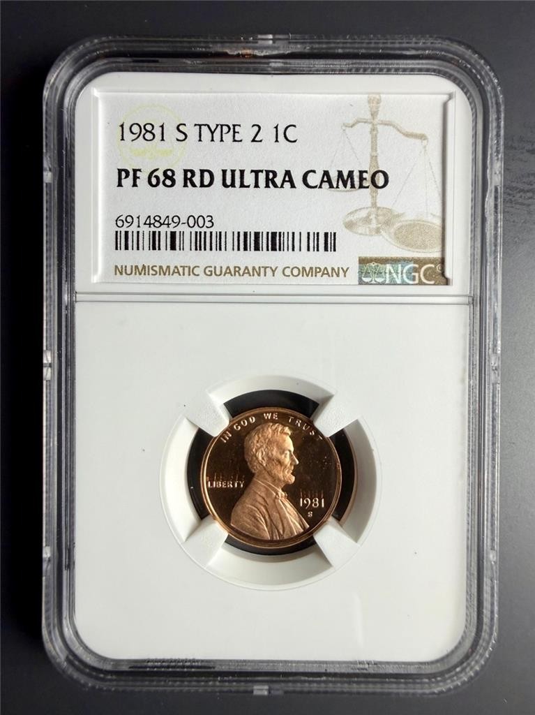 1981 S LINCOLN CENT PROOF 1C PF68 RD ULTRA CAMEO NGC TYPE 2 100 GREATEST SKU3921 1981 S LINCOLN CENT PROOF 1C PF68 RD ULTRA CAMEO NGC TYPE 2 100 GREATEST SKU3921
