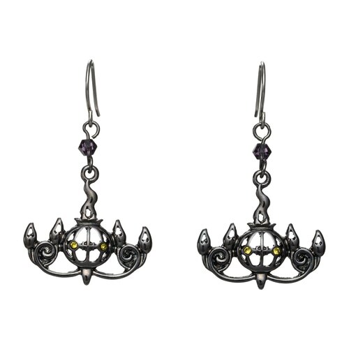 Pokemon Center Pokemon accessory Series Pierced Earrings P76 Chandelure NEW FS