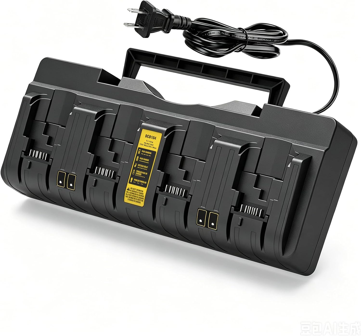 4-Port Fast Charger Replacement for DCB104 20V Battery Charger Non-Oem
