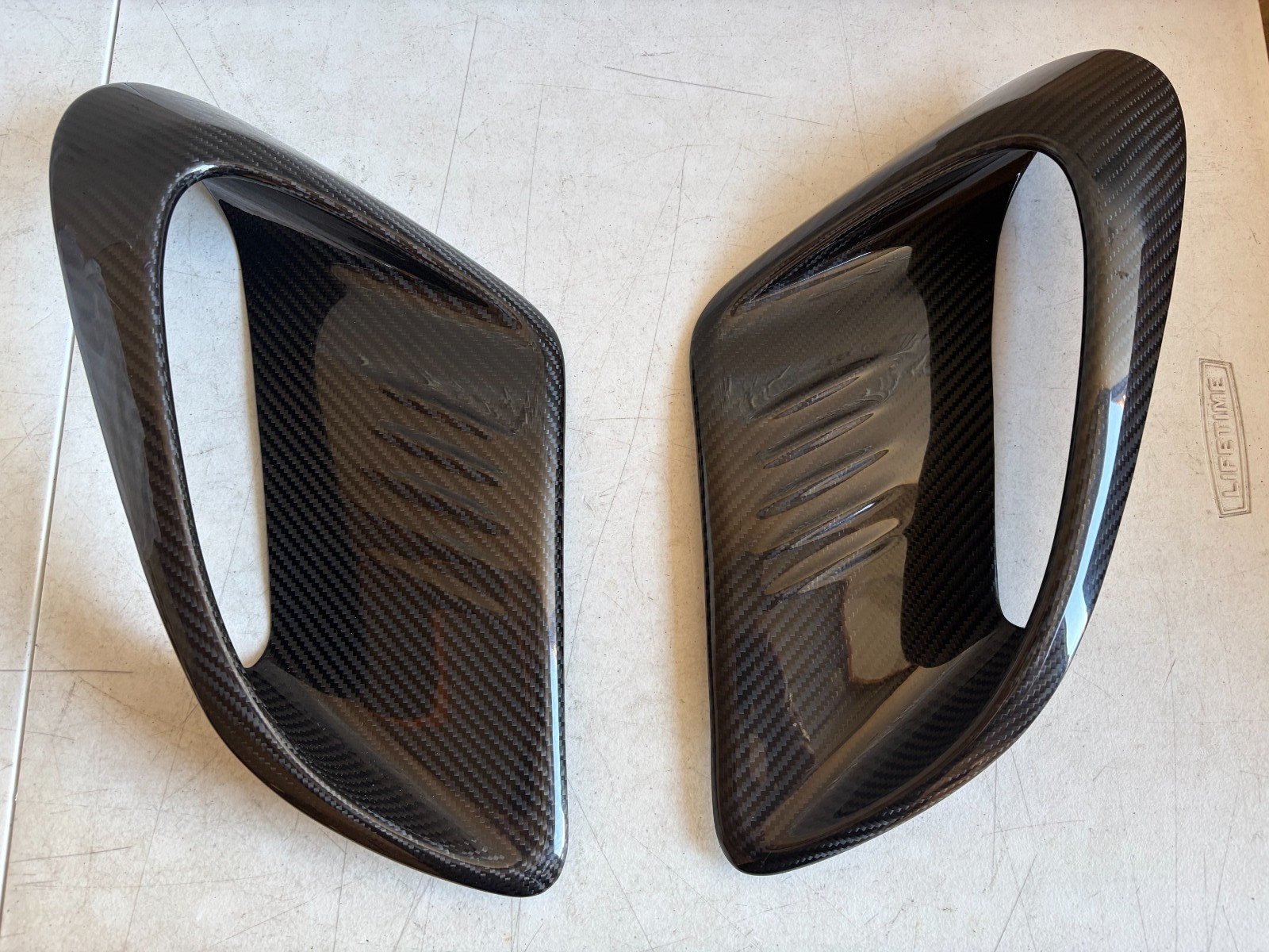Porsche 911 991 Turbo S Carbon FIber Air Inlet Covers