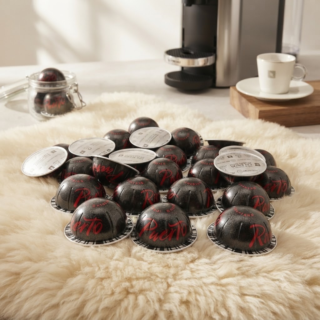 Nespresso Vertuo Cafecito De Puerto Rico Double Espresso Pods 30 Count