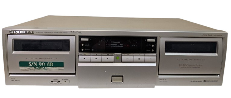 Pioneer Cassette Deck T-WD5R (As-is condition)  Japan For Parts or Repair