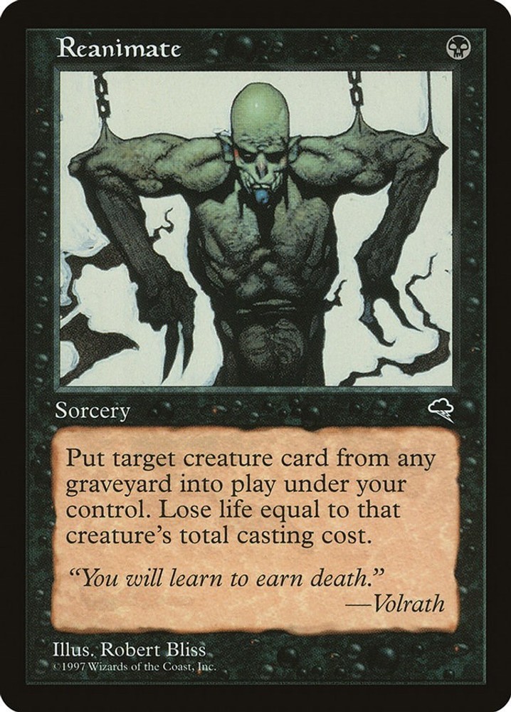 Reanimate #151 (LP) Tempest (TMP) MTG
