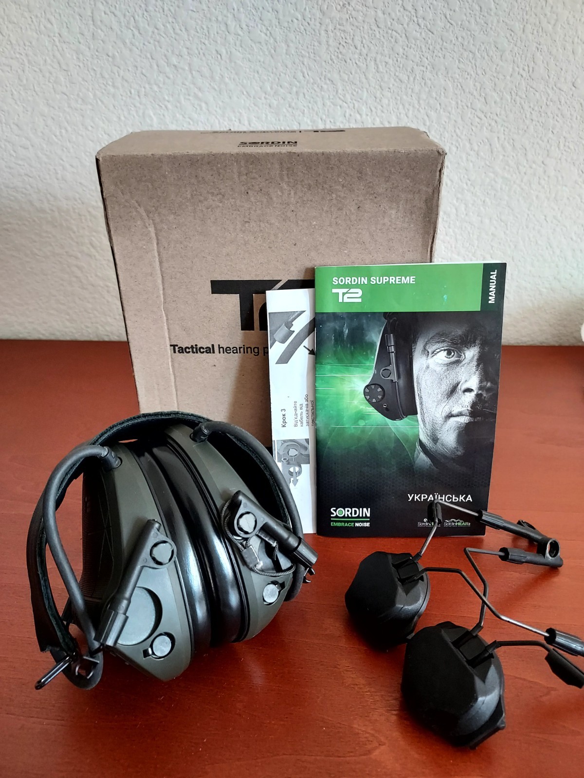 Sordin Supreme T2 Tactical Hearing Protection Sordin Supreme T2 Tactical Hearing Protection