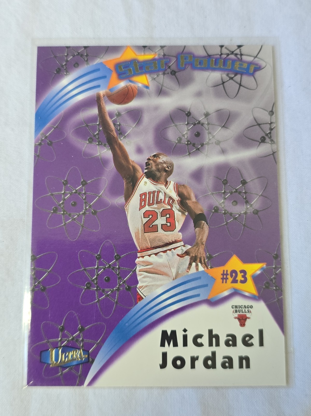 1997-98 Fleer Ultra Michael Jordan Star Power #1 SP Bulls - NM 1997-98 Fleer Ultra Michael Jordan Star Power #1 SP Bulls - NM