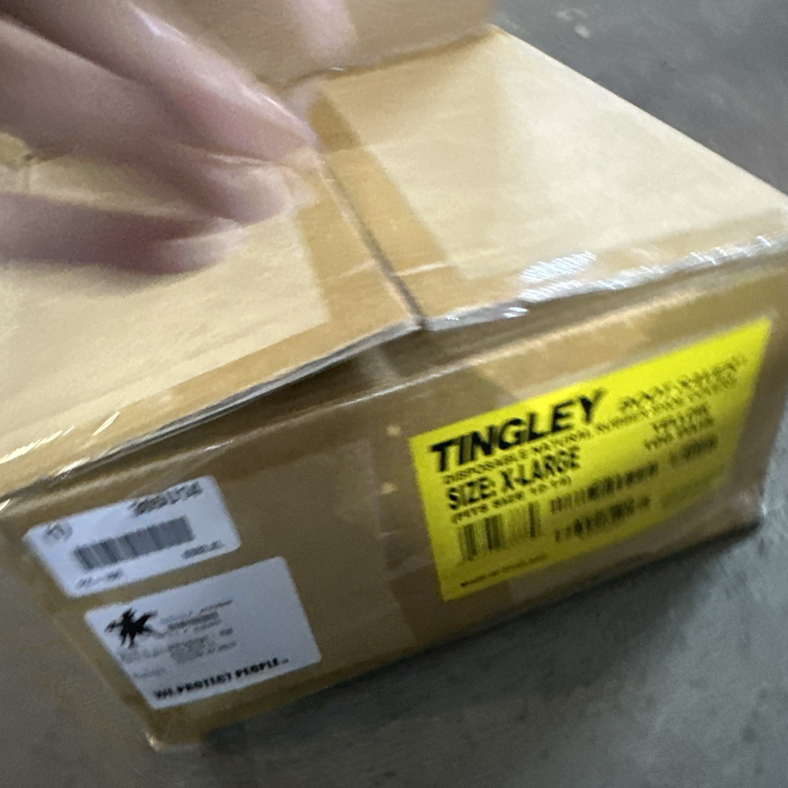 Tingley 6333 Disposable Shoe Cover,  Natural Rubber Latex,  Yellow,  Sz 12-14