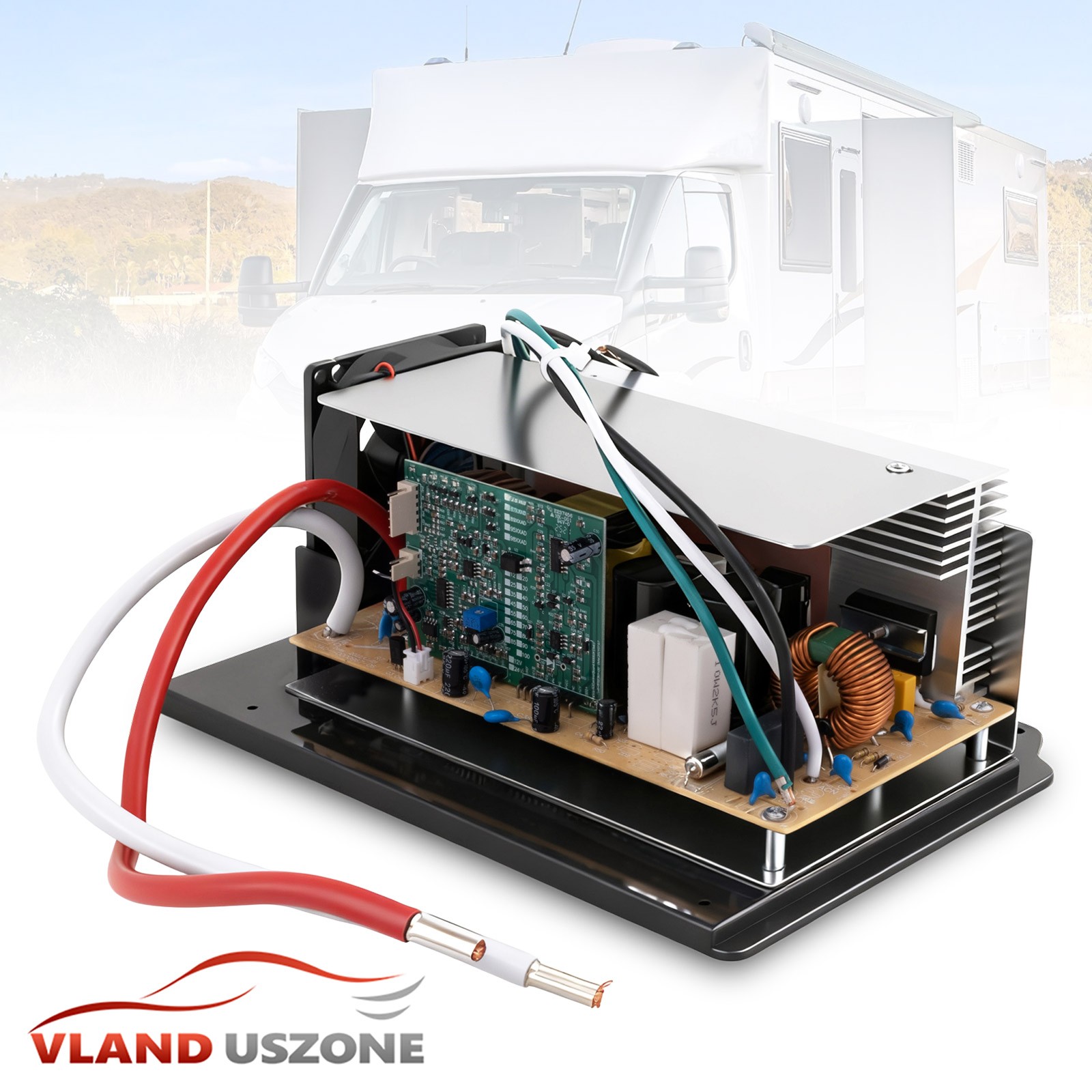 Upgraded WF-8955-AD-MBA RV Converter Main Board Replacement Assembly Upgraded WF-8955-AD-MBA RV Converter Main Board Replacement Assembly