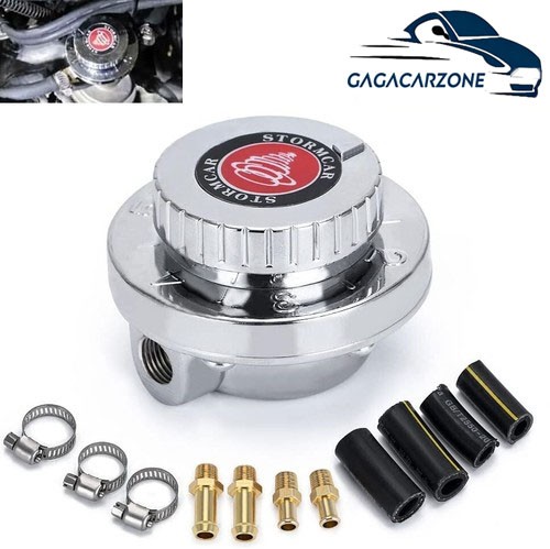 1-6 PSI Universal Adjustable Fuel Pressure Regulator Kit For Carburetor Engine 1-6 PSI Universal Adjustable Fuel Pressure Regulator Kit For Carburetor Engine