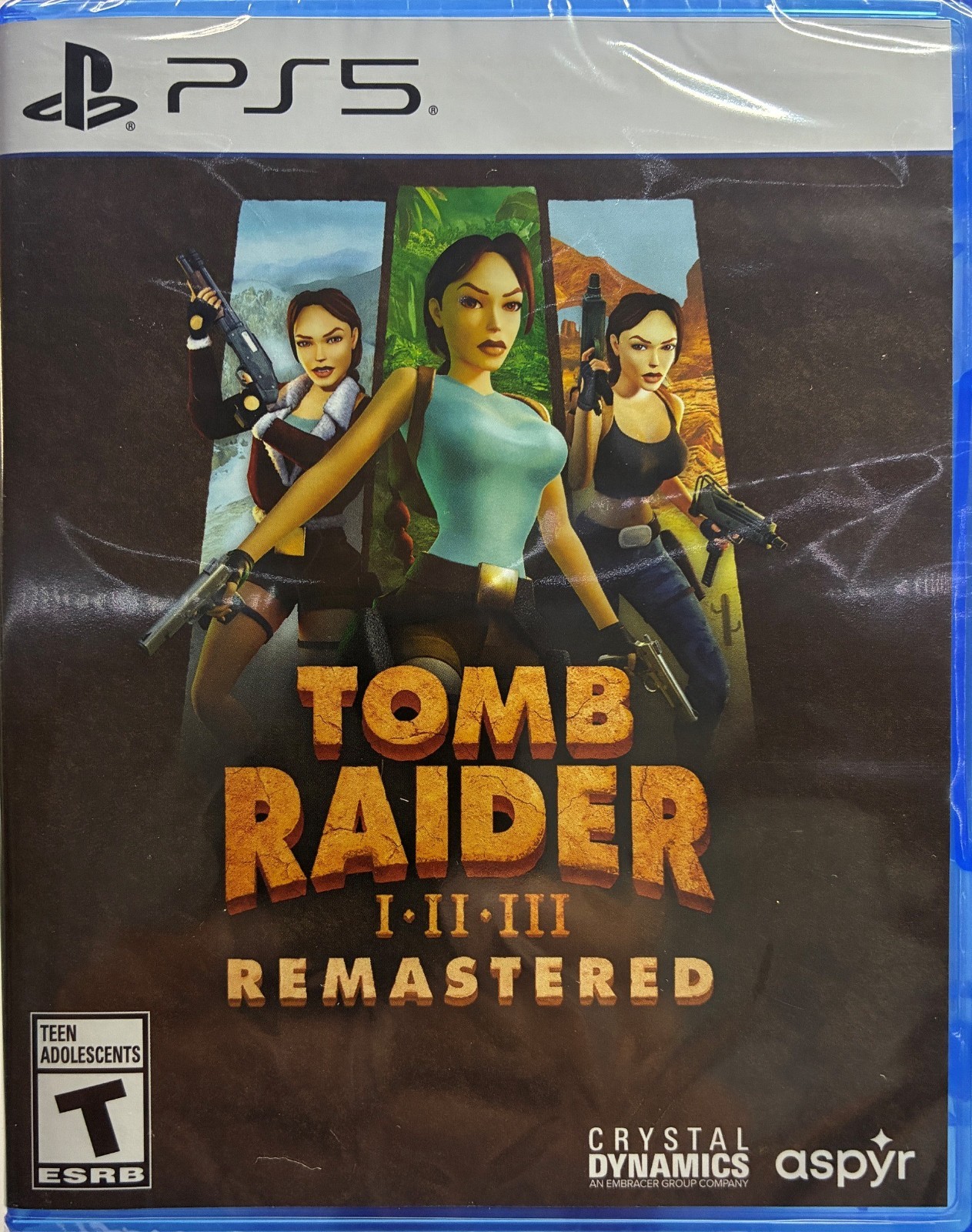 Tomb Raider I-III Remastered - PlayStation 5 - Brand NEW - Factory Sealed Tomb Raider I-III Remastered - PlayStation 5 - Brand NEW - Factory Sealed