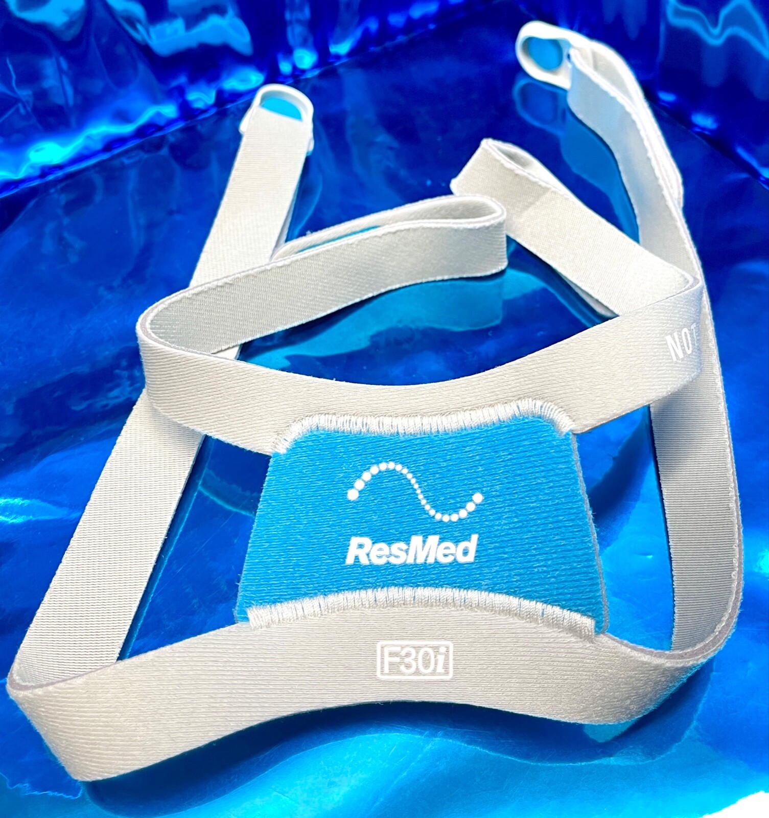 New Original ResMed AirFit F30i HEADGEAR with Clips Replacement 63372 STANDARD