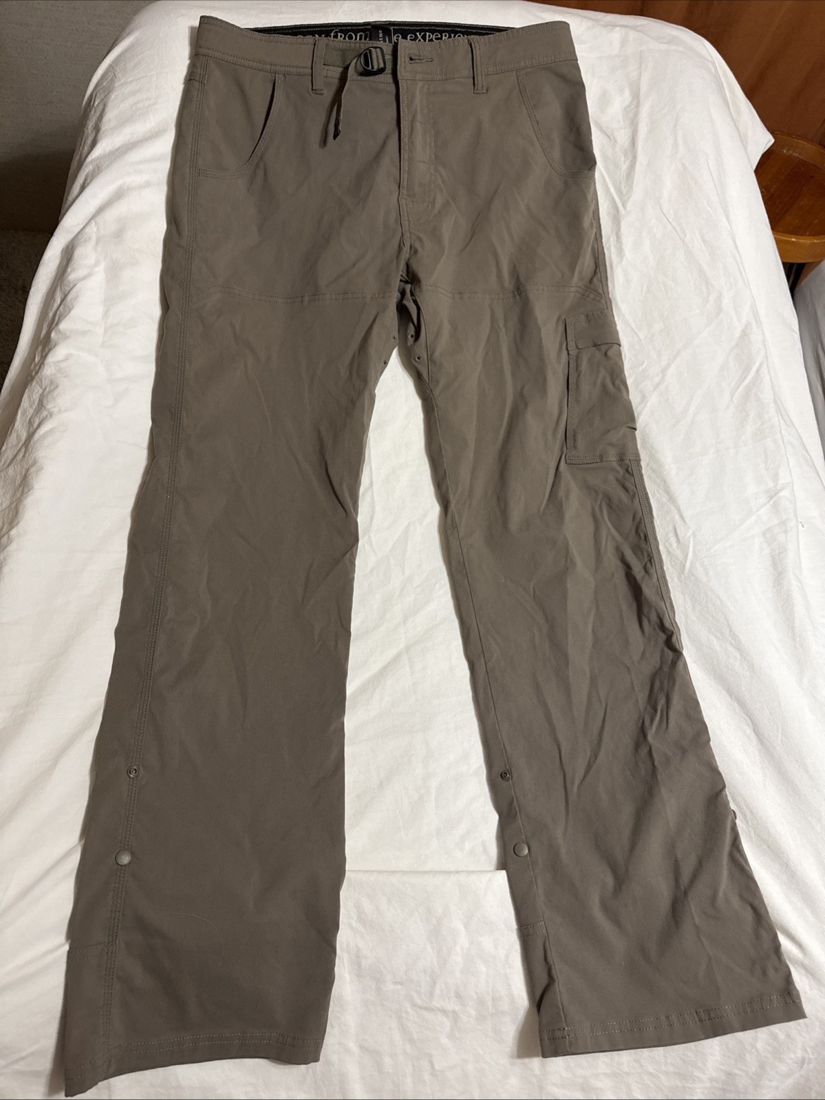 Men\'s prAna Breathe Zion Pants 34W x 34L Hiking Outdoor Gorpcore Brown Men\'s prAna Breathe Zion Pants 34W x 34L Hiking Outdoor Gorpcore Brown