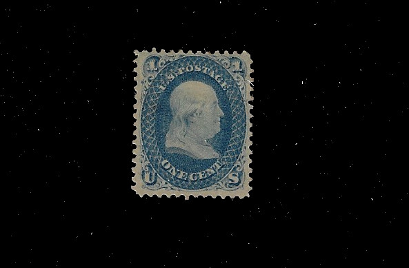 US Scott 63 Mint, Original Gum, Hinged, SCV $275.00