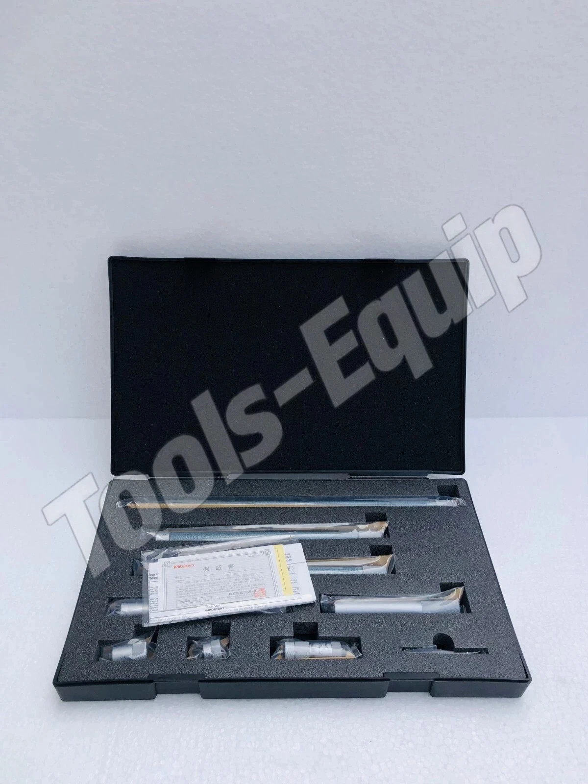 Mitutoyo 137-209 Tubular Vernier Insider Micrometer Carbide Tipped 50-1000 MM Mitutoyo 137-209 Tubular Vernier Insider Micrometer Carbide Tipped 50-1000 MM
