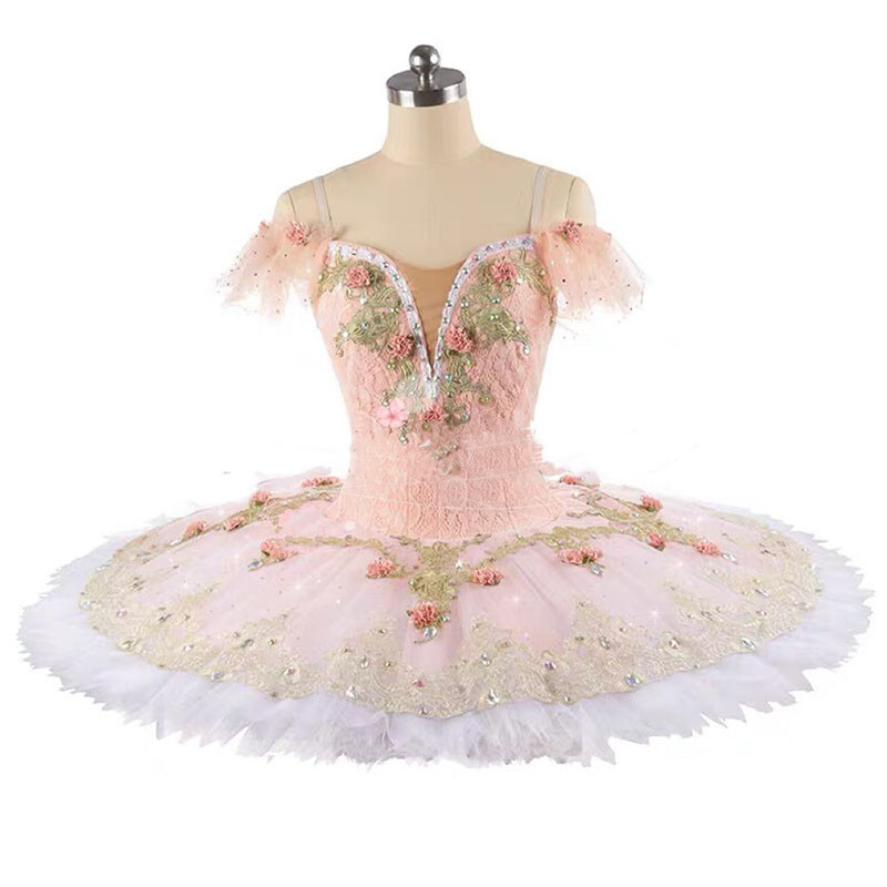 Professional Ballet Pink Pancake Ballet Tutu Dress Adult Costume Professional Ballet Pink Pancake Ballet Tutu Dress Adult Costume