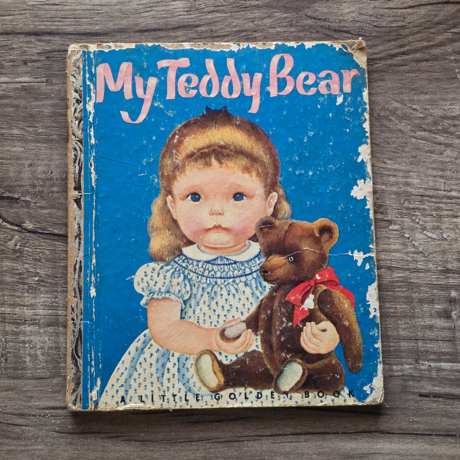 Vintage 1953 Little Golden Book My Teddy Bear 1st Edition A Printing Eloise Wilk