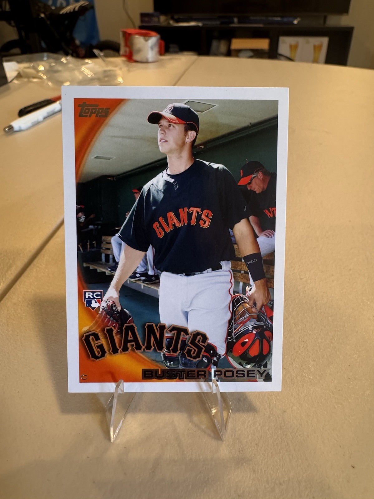 Buster Posey 2010 Topps Rookie Card (RC) #2 San Francisco Giants Buster Posey 2010 Topps Rookie Card (RC) #2 San Francisco Giants
