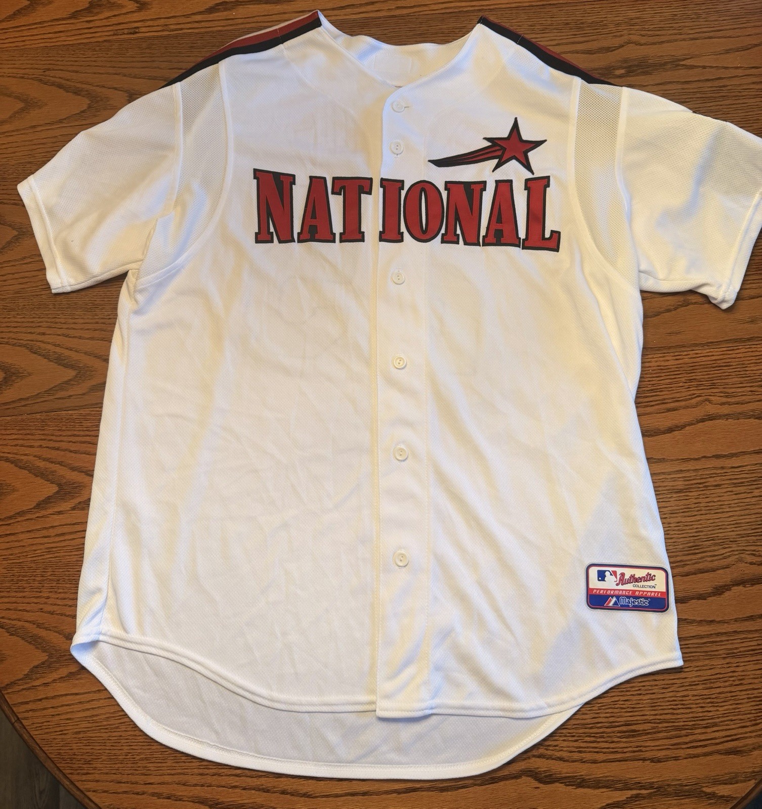 Barry Bonds 2004 MLB All Star Game Majestic Authentic Jersey Large Giants