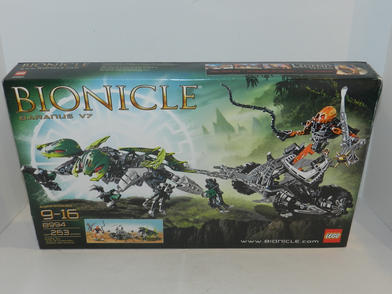 LEGO BIONICLE Baranus V7 Set 8994 BRAND NEW SEALED NIB NISB 1 OWNER