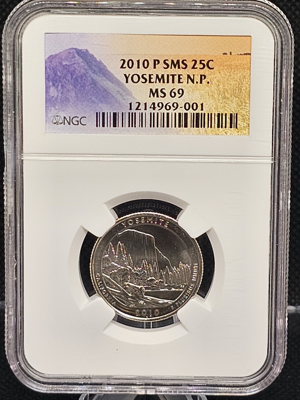 2010 P SMS YOSEMITE ATB QUARTER SATIN NGC MS69 RARE BUSINESS STRIKE 2010 P SMS YOSEMITE ATB QUARTER SATIN NGC MS69 RARE BUSINESS STRIKE