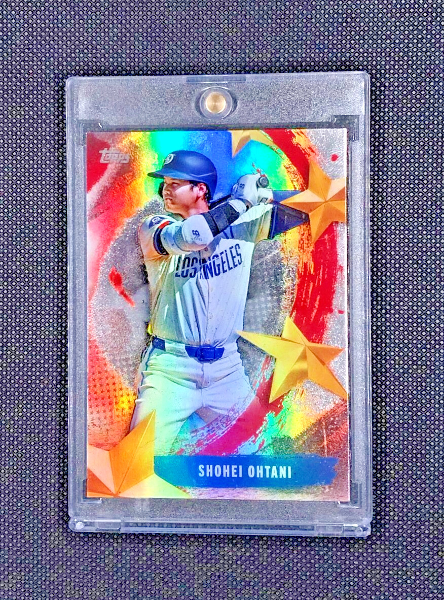 SHOHEI OHTANI STARS OF MLB SILVER INVESTMENT CARD SMLB-10 - Los Angeles Dodgers SHOHEI OHTANI STARS OF MLB SILVER INVESTMENT CARD SMLB-10 - Los Angeles Dodgers
