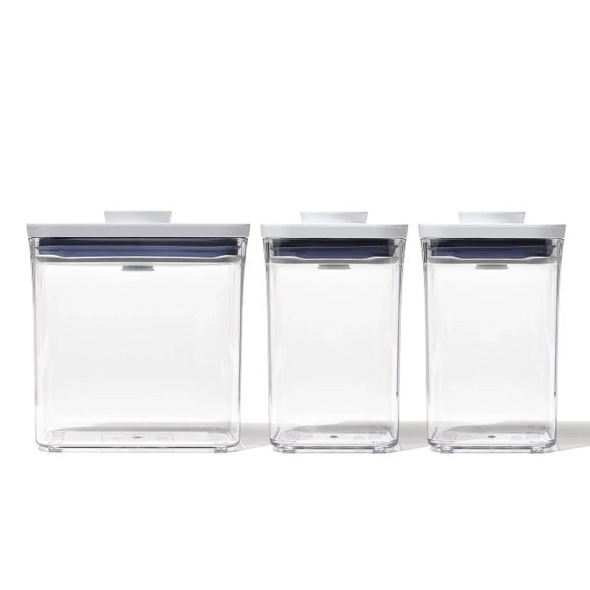 OXO POP Container 3-Piece Everyday Food Storage Container Set, White OXO POP Container 3-Piece Everyday Food Storage Container Set, White
