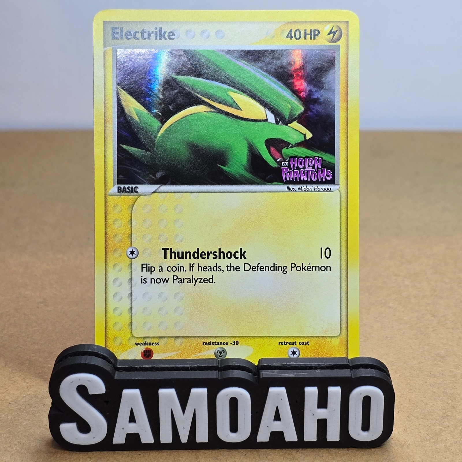 2006 Pokemon EX Holon Phantoms Electrike 64/110