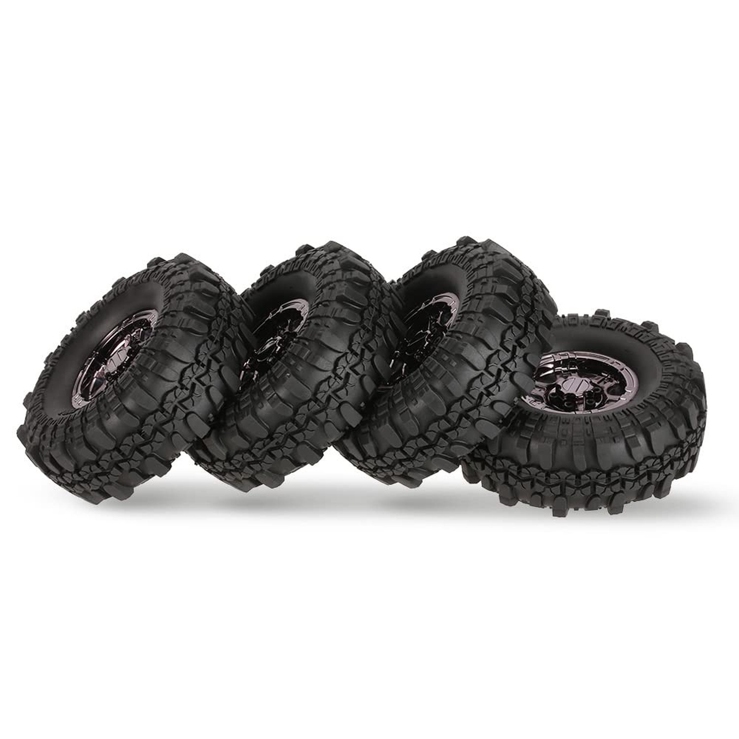 Goolsky 4Pcs AUSTAR AX-4020C 1.9 Inch 110mm 1/10 Rock Crawler Tires with Bead... Goolsky 4Pcs AUSTAR AX-4020C 1.9 Inch 110mm 1/10 Rock Crawler Tires with Bead...