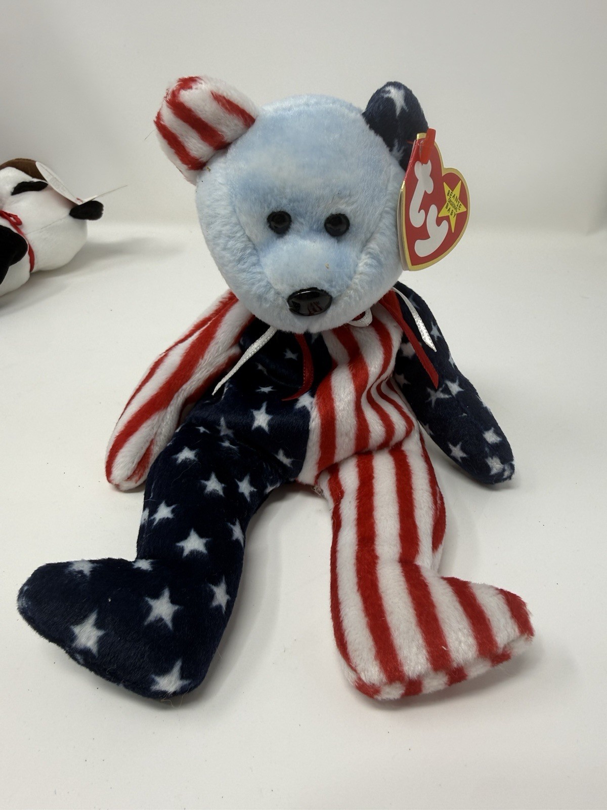 1999 Original Spangle Ty Very Rare Retired  Beanie Baby With Multiple Error Tag.