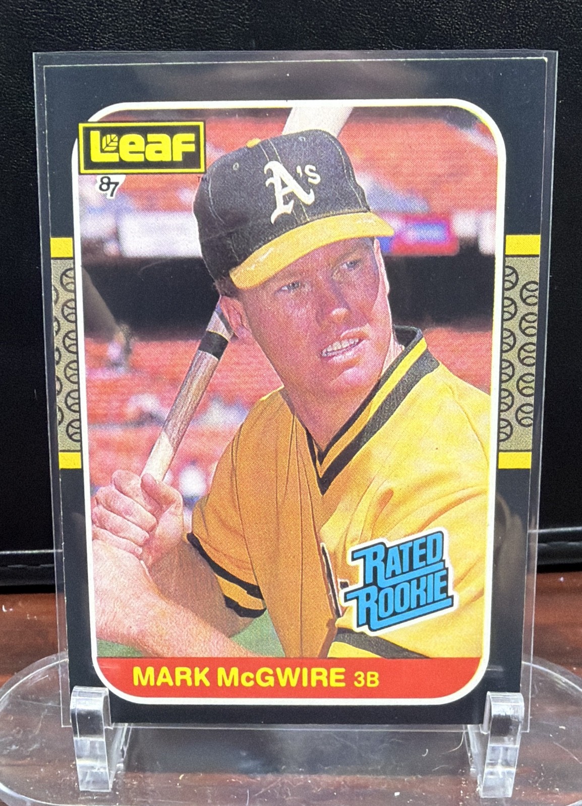 Mark McGwire 1987 Donruss - Rated Rookie #46